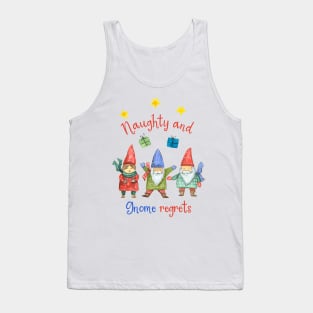 Naught and Gnome Regrets Tank Top